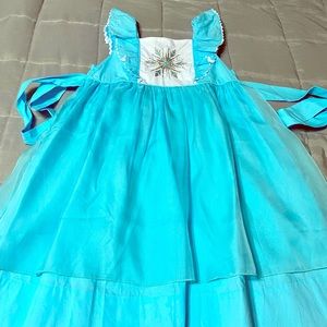 Smocked Sweets Frozen Elsa dress
